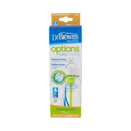 DR. BROWN´S Biberon Options Tétine Large Silicone 270ml +3m