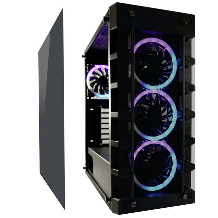 LC-Power LC-709B-ON Solar_System_X Gaming Case Black LC-Power LC-709B-ON Solar_System_X Gaming Case Black