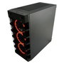 LC-Power LC-709B-ON Solar_System_X Gaming Case Black