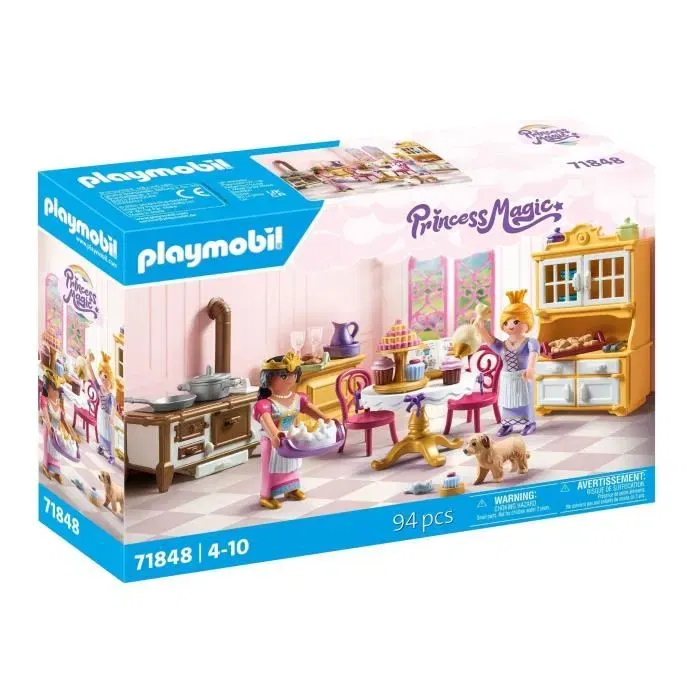 PLAYMOBIL 71848 - Cuisine royale avec pâtisseries - Les princesses - Jouet d'imagination - 94 pièces - Dès 4 ans PLAYMOBIL 71848 - Cuisine royale avec pâtisseries - Les princesses - Jouet d'imagination - 94 pièces - Dès 4 ans