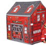 Tachan Tente de Jeu Enfant Station de Pompiers avec Contenu Multilingue - Dimensions 102 x 95 x 72 cm - Pour Enfants de 3 Ans et Plus