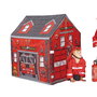 Tachan Tente de Jeu Enfant Station de Pompiers avec Contenu Multilingue - Dimensions 102 x 95 x 72 cm - Pour Enfants de 3 Ans et Plus
