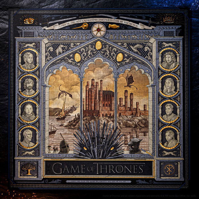 Game of Thrones Puzzle multidimensionnel (1000 pièces) Game of Thrones Puzzle multidimensionnel (1000 pièces)