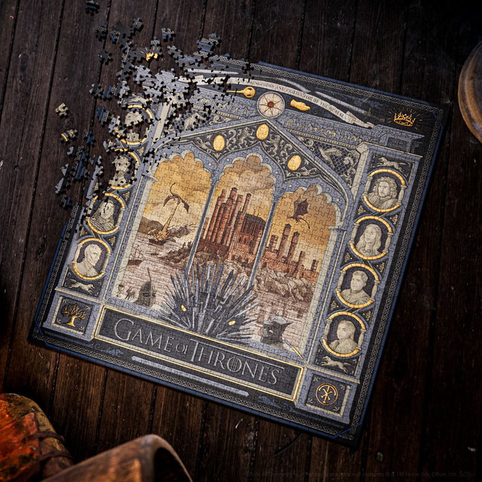 Game of Thrones Puzzle multidimensionnel (1000 pièces) Game of Thrones Puzzle multidimensionnel (1000 pièces)