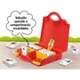 Liscianigiochi Stylo Parlant CAROTINA - Valisette Aventure des Lettres et Mots - Bureau Portable Alphabet & Quiz - Jeu Éducatif pour Enfants de 3 à 6 Ans