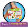 Liscianigiochi Stylo Parlant CAROTINA - Valisette Aventure des Lettres et Mots - Bureau Portable Alphabet & Quiz - Jeu Éducatif pour Enfants de 3 à 6 Ans