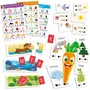 Liscianigiochi Stylo Parlant CAROTINA - Valisette Aventure des Lettres et Mots - Bureau Portable Alphabet & Quiz - Jeu Éducatif pour Enfants de 3 à 6 Ans