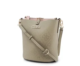 Guess Amara Sac à main en textile Vert