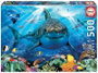Educa - Puzzle 500 pièces - Grand requin blanc - Jeu adulte et enfant (à partir de 11 ans) - Langues : espagnol, anglais