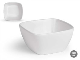 VESSIA Bol en porcelaine blanche 700ml