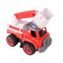 Tachan T01025 - Camion de Pompiers RC Constructible 33 Pièces, Véhicule à Monter avec Télécommande, Jouet Éducatif et de Construction pour Enfants à Partir de 3 Ans