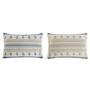 Coussin Home ESPRIT Bleu Beige 60 x 10 x 45 cm (2 Unités)