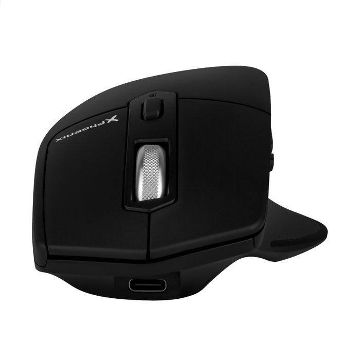 Phoenix technologies Ergo M2 Souris Bluetooth sans fil ergonomique silencieuse 7 boutons DPI réglable rechargeable
