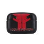 EXQUISITE GAMING - Casque audio sans fil Deadpool Marvel, Bluetooth 5.3, avec réduction de bruit, autonomie 4h, kit de chargeurs et embouts