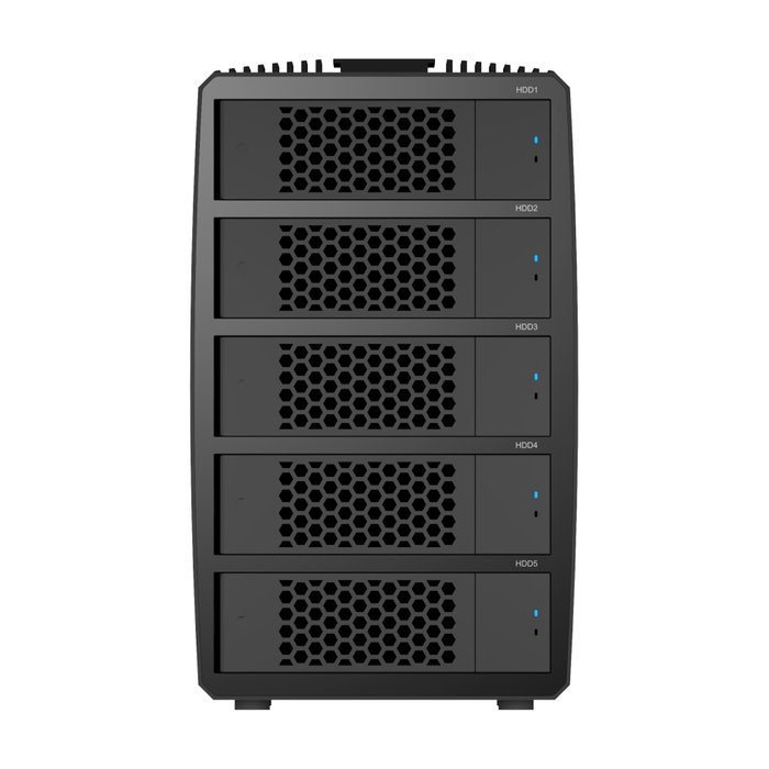 Icy ICY BOX IB-RD3705-CU3 Boîtier RAID 5 baies pour 2,5/3,5 SATA