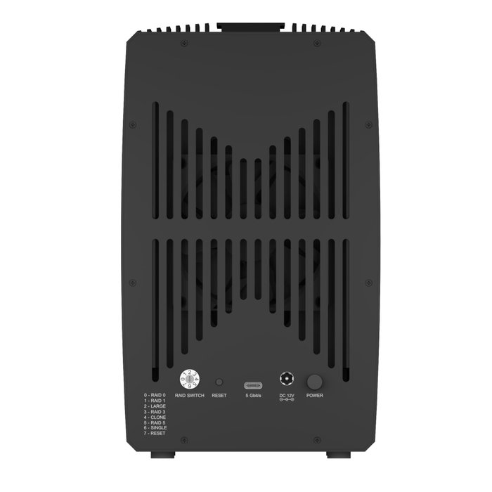 Icy ICY BOX IB-RD3705-CU3 Boîtier RAID 5 baies pour 2,5/3,5 SATA
