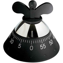 Alessi Minuteur Mécanique A09 B Noir