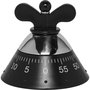 Alessi A09 B Minuteur Mécanique Noir, Michael Graves