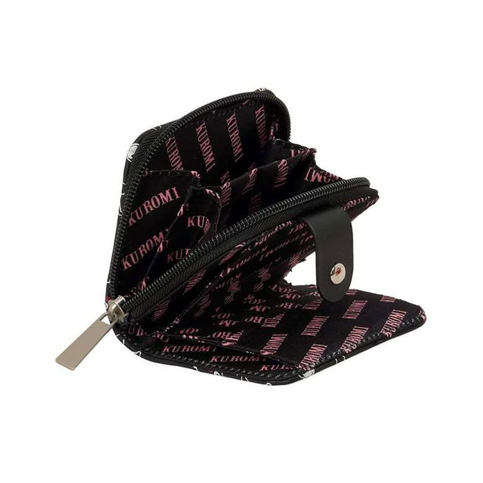 Portefeuille Kuromi 11 x 9,5 x 2 cm Noir