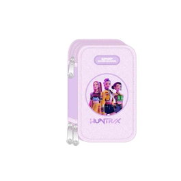 Safta Plumier Triple 37 Pièces K-Pop Demon Hunters Iconic 12,5x19,5x5,5 cm Âge Min 36 Mois