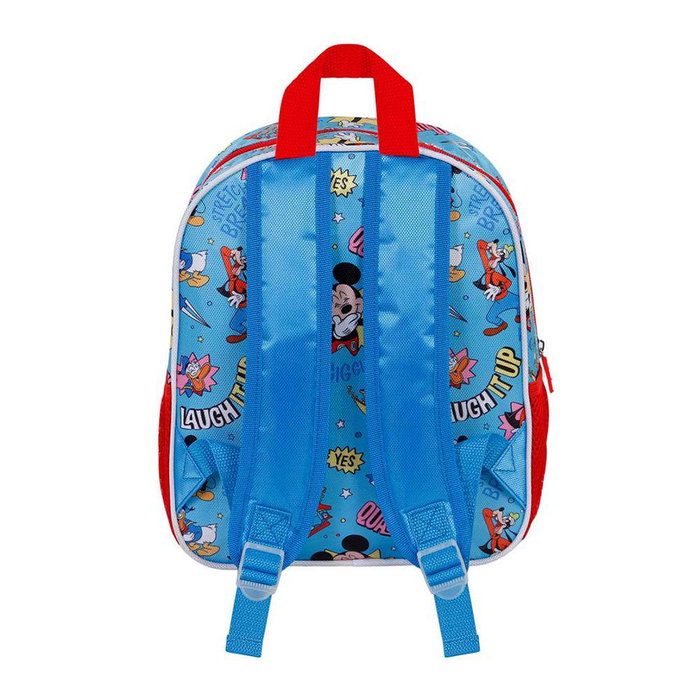 Karaktermania Mochila 3D Mickey Mouse House 26x11x31cm 8,5L Cartable Préscolaire