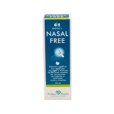 Prodeco - Spray Nasal GSE Nasal Free 20 ml pour Décongestion et Hygiène du Nez Prodeco - Spray Nasal GSE Nasal Free 20 ml pour Décongestion et Hygiène du Nez