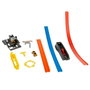 Hot Wheels Circuit Energy Track avec boucles et anneau de feu pour voitures jouets - Ensemble de piste et voiture - Référence Gnd92