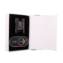 Contrôleur RF Bande RVB Télécommande Tactile Ronde 12-24VDC 216/432W