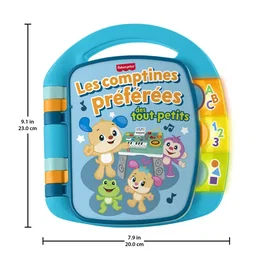 Fisher-Price Les Comptines Préférées des Tout-Petits - Jouet musical