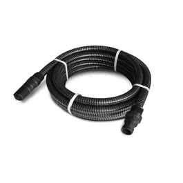 Master Pumps Kit d'Aspiration 4 m pour Arrosage de Jardin avec Clapet de Pied Crépine et Raccord 1 Pouce en Plastique Noir