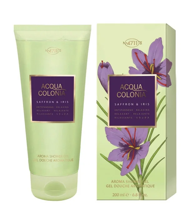 4711 Acqua Colonia Safran et Iris Gel douche hydratant 200 ml 4711 Acqua Colonia Safran et Iris Gel douche hydratant 200 ml