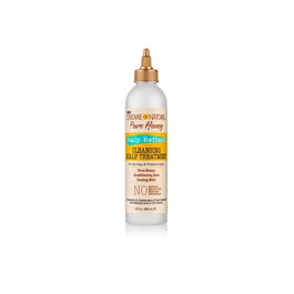Creme Of Nature Pure Honey Scalp Refresh - Traitement Nettoyant Pour Cuir Chevelu Sans Rinçage 236.5 mL - À Base de Miel et Menthe