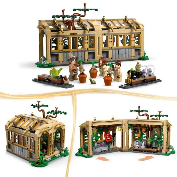 LEGO Harry Potter 76445 Le Château de Poudlard : Le Cours de Botanique