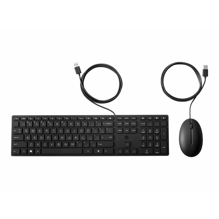 clavier et souris HP 9SR36UT Noir Espagnol Qwerty clavier et souris HP 9SR36UT Noir Espagnol Qwerty