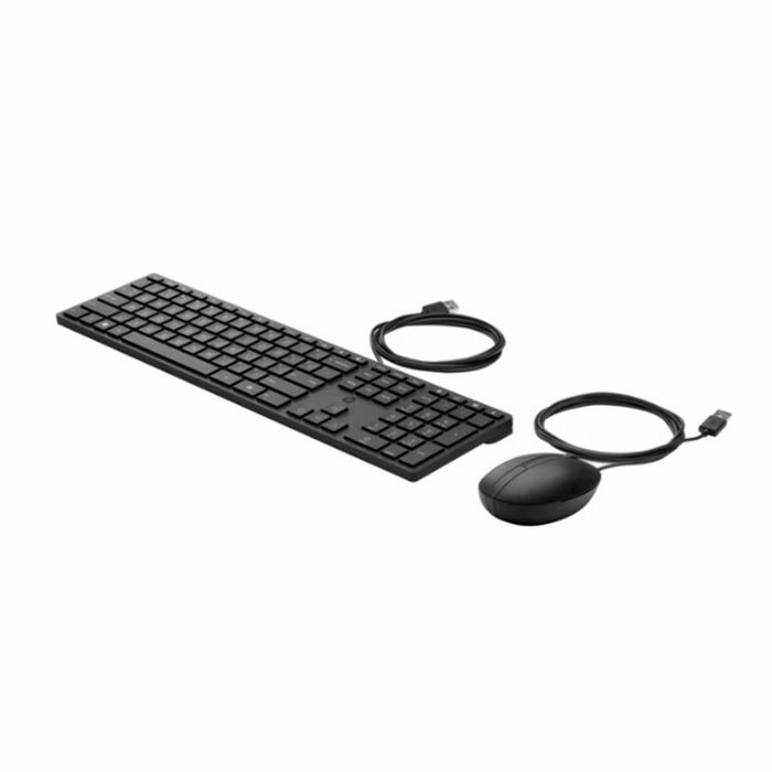 clavier et souris HP 9SR36UT Noir Espagnol Qwerty clavier et souris HP 9SR36UT Noir Espagnol Qwerty