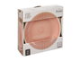 Vessia Assiette Plate Grande Gres Rose Bord 26.5 cm (Set de 24)
