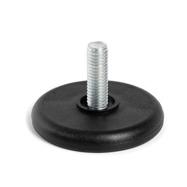 ALK Pied nivelateur Toni Ø50 M8x24 Noir