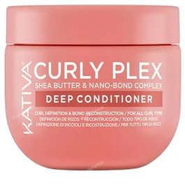 Kativa Curly Plex Deep Conditioner Reconditionné 450 ml