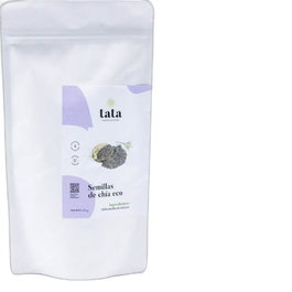 Tata Alimentos Semillas de Chía Ecológica - 200 g - Paquete