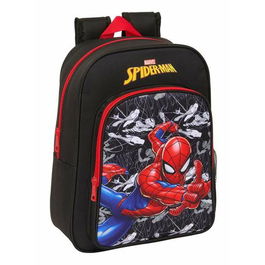 Cartable Spider-Man Noir Rouge 26 x 34 x 11 cm