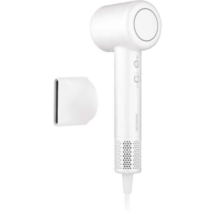 Sencor SHD 8500RS - Séche-cheveux professionnel 1500 W, moteur BLDC 110000 tr/min, 4 températures, 2 vitesses, blanc - avec buse et diffuseur magnétiques Sencor SHD 8500RS - Séche-cheveux professionnel 1500 W, moteur BLDC 110000 tr/min, 4 températures, 2 vitesses, blanc - avec buse et diffuseur magnétiques