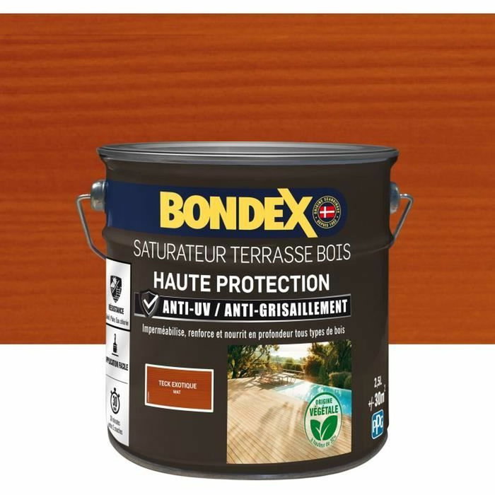 Bondex Saturateur Teck Mat 2,5L