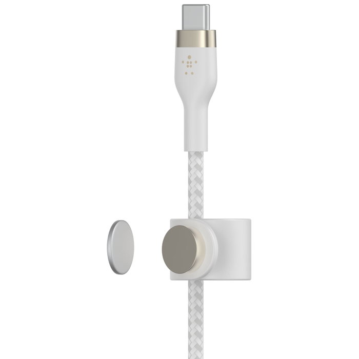 Belkin BOOST CHARGE PRO Flex Câble USB-C vers Lightning 15W 2m Blanc