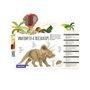 Mieredu Puzzle Éducatif 3D et Anatomique Dinosaure Triceratops à Construire - Jouet Créatif pour Enfants Dès 8 Ans - Modèle Me4242