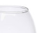 GIFTDECOR Vase en Cristal Bombé 70cm Transparente