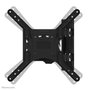 Neomounts Support Mural Télévision Orientable pour Écrans 32-55 Pouces - Pivot 40° - Inclinaison 14° - Charge 35 kg - Compatible VESA 100x100 à 400x400 mm - Noir