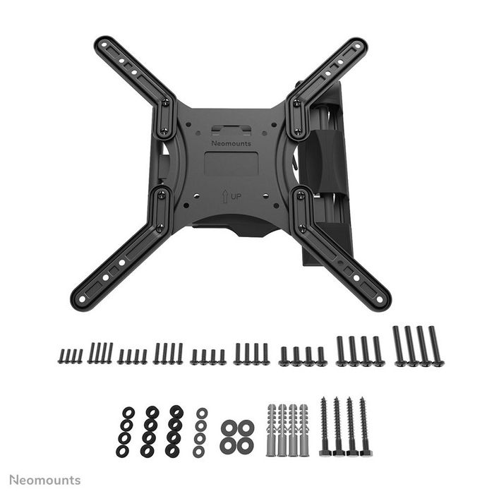 Neomounts Support Mural Télévision Orientable pour Écrans 32-55 Pouces - Pivot 40° - Inclinaison 14° - Charge 35 kg - Compatible VESA 100x100 à 400x400 mm - Noir Neomounts Support Mural Télévision Orientable pour Écrans 32-55 Pouces - Pivot 40° - Inclinaison 14° - Charge 35 kg - Compatible VESA 100x100 à 400x400 mm - Noir
