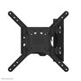 Neomounts Support Mural Télévision Orientable pour Écrans 32-55 Pouces - Pivot 40° - Inclinaison 14° - Charge 35 kg - Compatible VESA 100x100 à 400x400 mm - Noir
