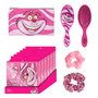 Cerdá Set beauté Cheshire Alice au Pays des Merveilles Disney - Nécessaire, brosse à cheveux et élastiques