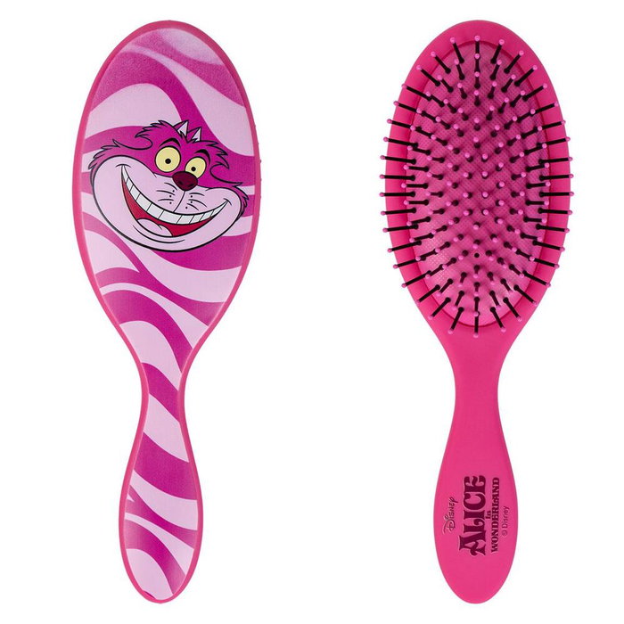 Cerdá Set beauté Cheshire Alice au Pays des Merveilles Disney - Nécessaire, brosse à cheveux et élastiques